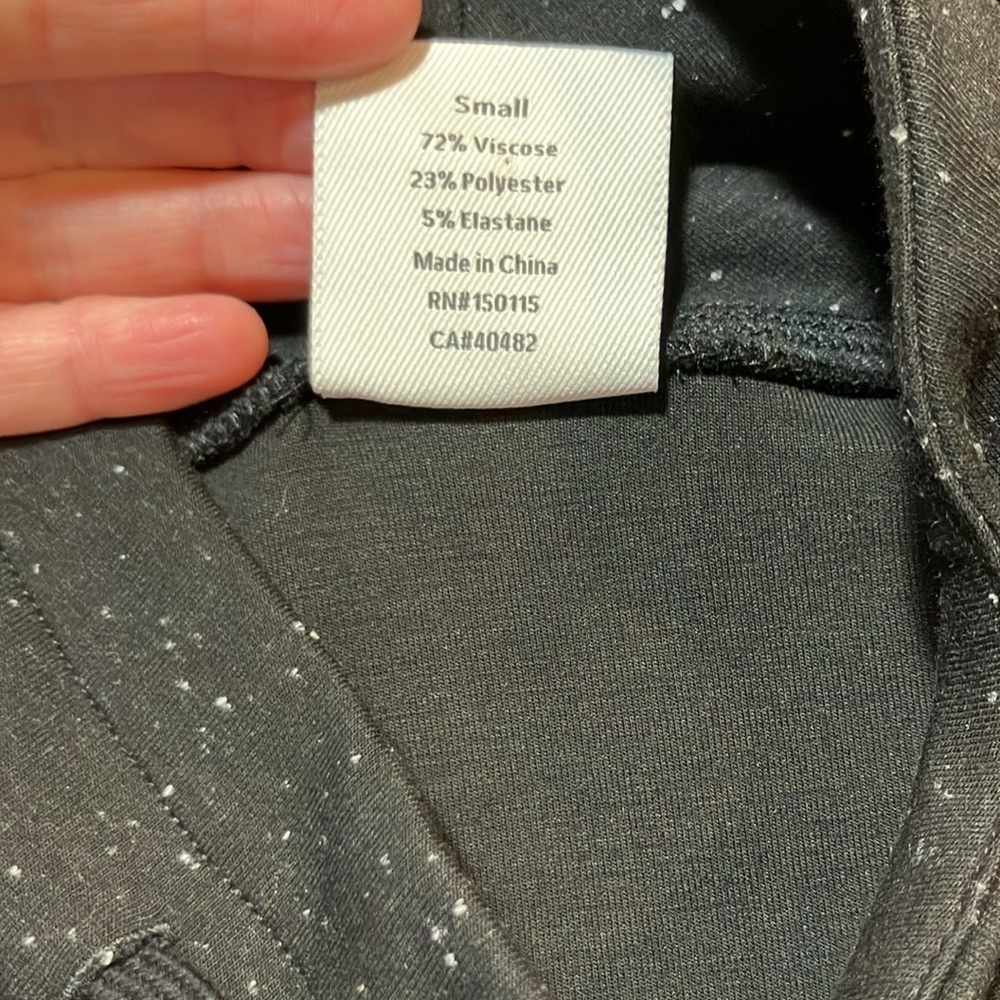 Varley Black Speckled Hoodie - Picture 11 of 11